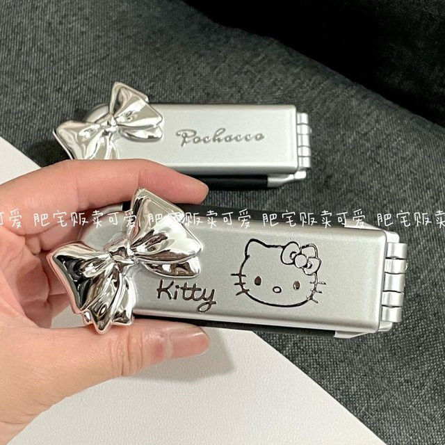 Keeppley Hello Kitty Kamm und Kosmetikspiegel, Silber - Bild 1