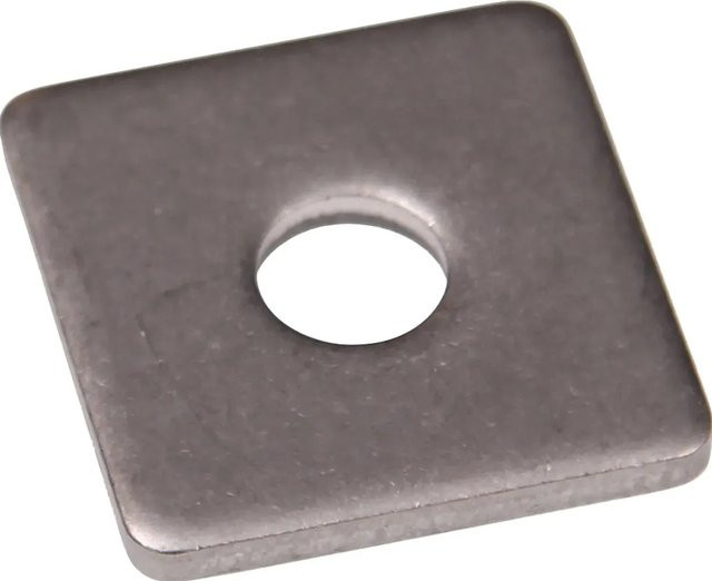 Floraworld Edelstahl-Befestigungsplättchen Silber für Serien Classic und Comfort - Bild 1