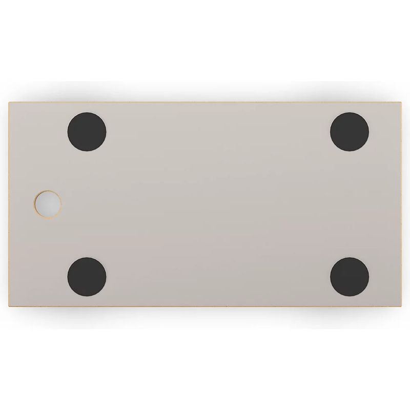 Wagner Transportroller MM 1319 aus MDF in Beige mit Trageloch und Ladefläche B: 30,0 cm, T: 57,5 cm - Bild 3