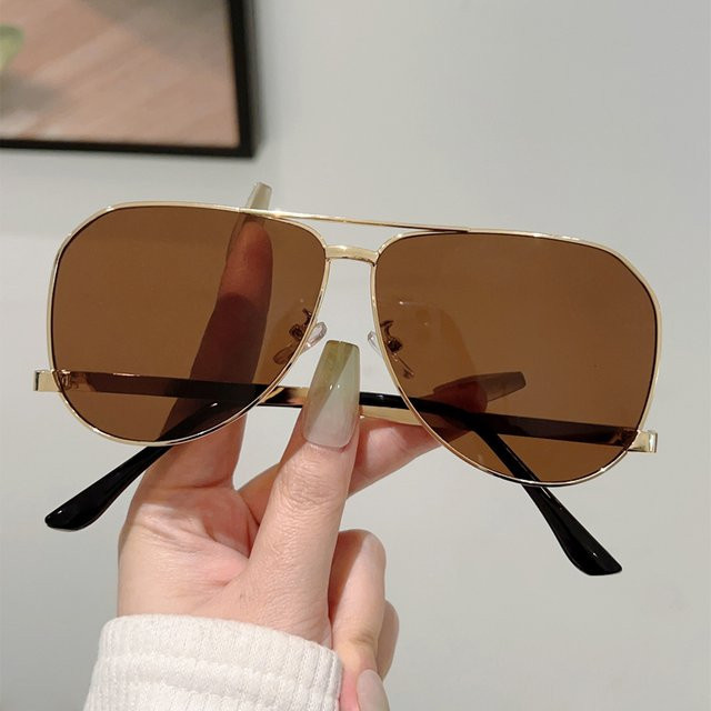 GM LUMIAS Sonnenbrille Piloten, Vollrand, Metall, Damen - Bild 1
