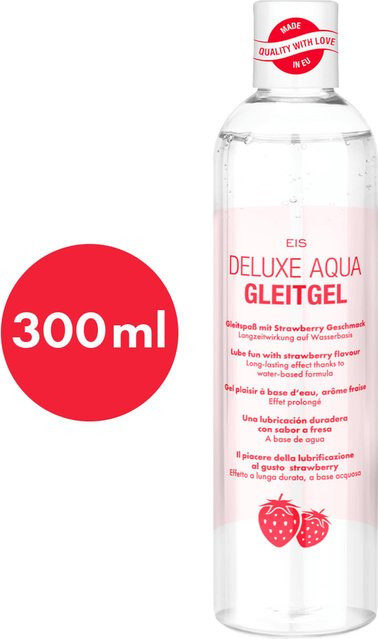 Erdbeere Deluxe Aqua Eis, 300 ml, Unisex - Bild 1