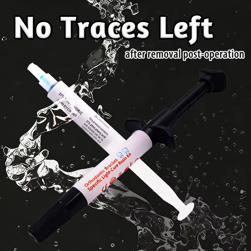 JMSPT Orthodontisches Komposit-Set mit Säureätzmittel, Kompositharz, Haftmittel - Bild 2