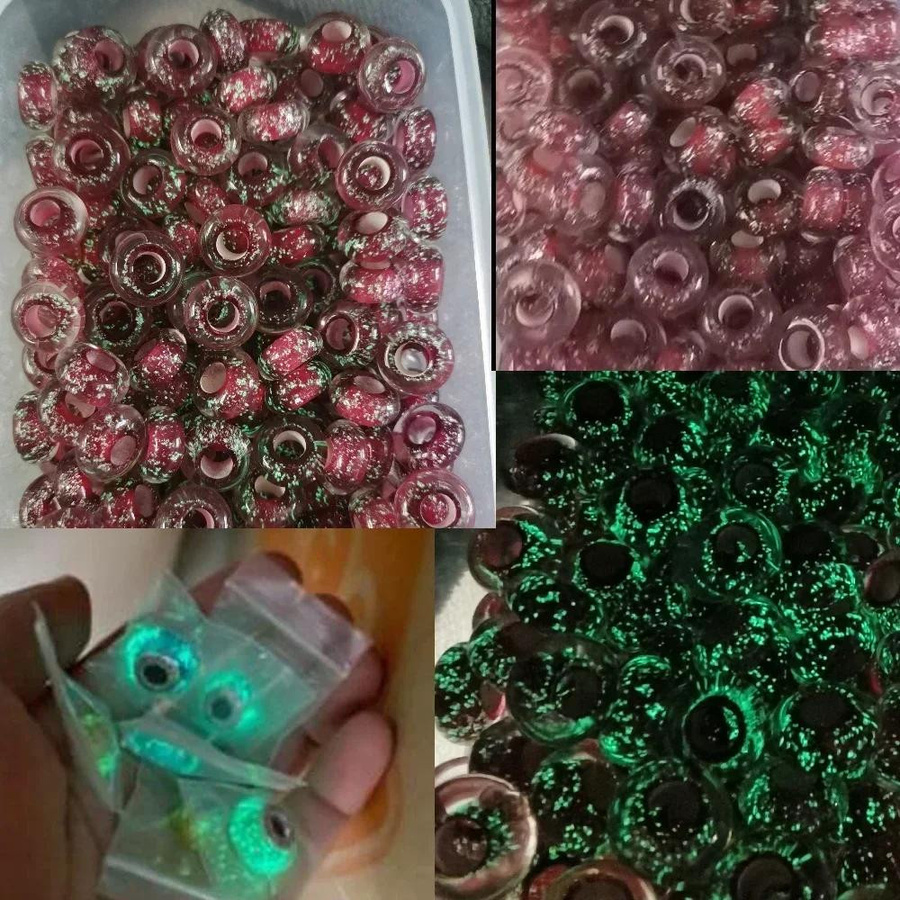 Anhänger Murano Glas, Galaxie Sterne Kleeblatt Herz, Kupfer, Damen - Bild 2