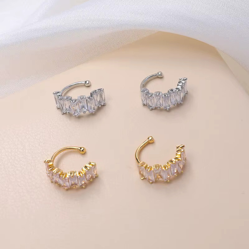 sharelucky Ohrklemme, Zirkonia, Silber, Damen - Bild 3