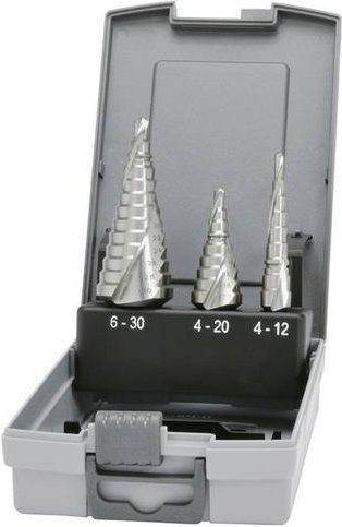 Klauke Metall-Stufenbohrer aus Stahl in Silber - Bild 1
