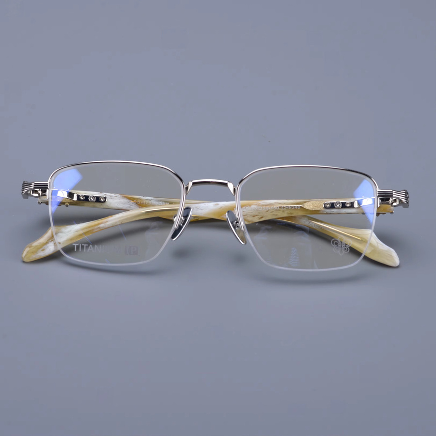 CHARMLIBRARY Korrektionsbrille Herren, Horn, transparent - Bild 2