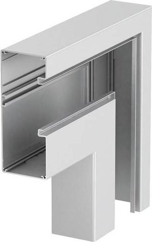 OBO Bettermann Montagezubehör Aluminium Silber B/T: 17,0 x 7,0 cm - Bild 1