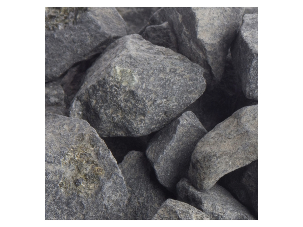 SCHICKER MINERAL Basalt Ziersplitt Anthrazit 16-32 mm 25 kg - Bild 3