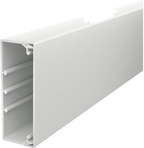 OBO Bettermann Wand- und Deckenkanal in Reinweiß, B/H: 110 x 40 mm - Bild 1