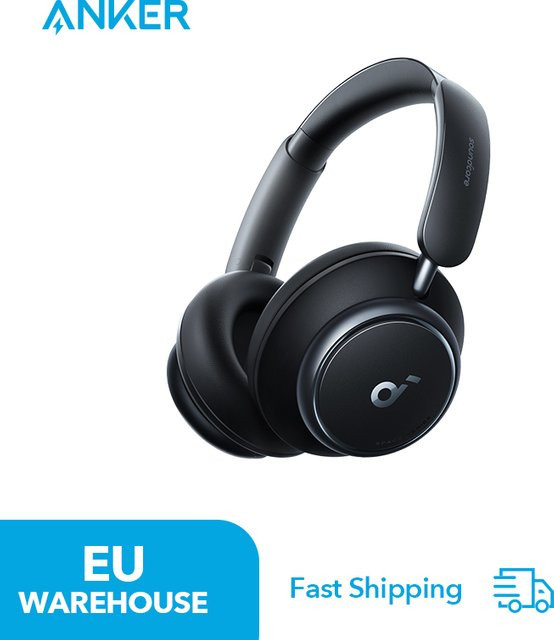 Soundcore by Anker Space Q45 Over-Ear Kopfhörer mit Adaptive Active Noise Cancelling in Schwarz - Bild 2