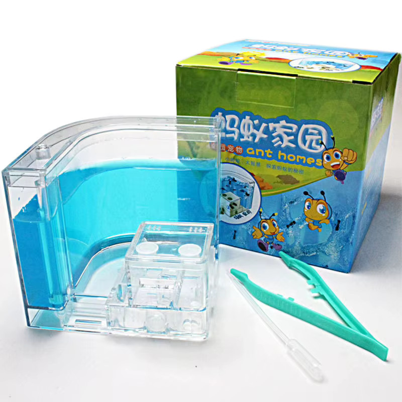 Otmagelu Ameisen Bauernhof, Ameisen Haus Schloss, Insekten Terrarium, Transparent, Lernmodell Spielzeug - Bild 2
