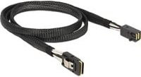 DeLOCK Internes SAS-Kabel 6Gbit/s mit 4x Mini SAS HD SFF-8643 auf SFF-8087, Schwarz, Länge: 1,0 m - Bild 1