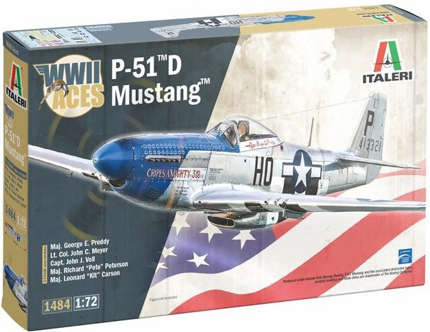 Italeri P-51D Mustang Aces, Fahrzeug, 1:72 - Bild 1