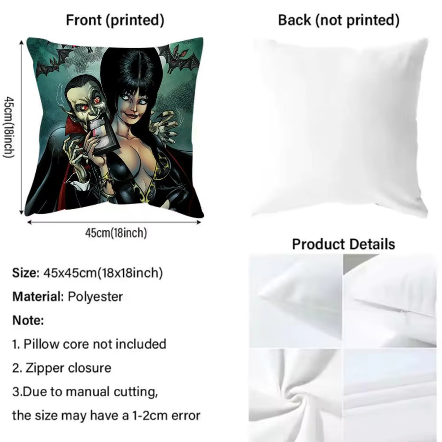 E-ElviraS Mistress Dark Kissenbezug, wendbar, Multicolour, 30 x 30 cm - Bild 4