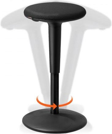 VEVOR Wobble Chair Höhenverstellbarer Aktivstuhl in Schwarz mit 8 Grad Neigung für Schule, Büro und Zuhause - Bild 1