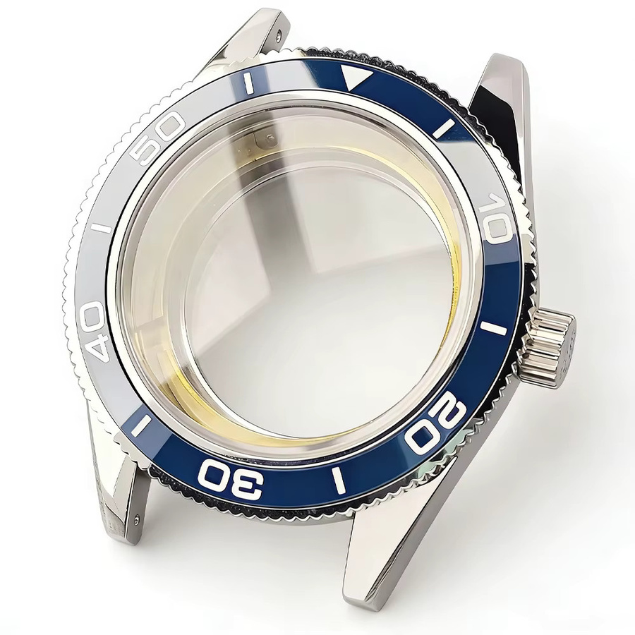 Dwayne Campbell Uhrengehäuse-Zubehör, Edelstahl, Silber, 41,7 mm - Bild 2