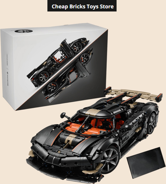 Hot Toys V8 Rennwagen Supersportwagen Hypercar, Bausteine, 4.104 Teile - Bild 1