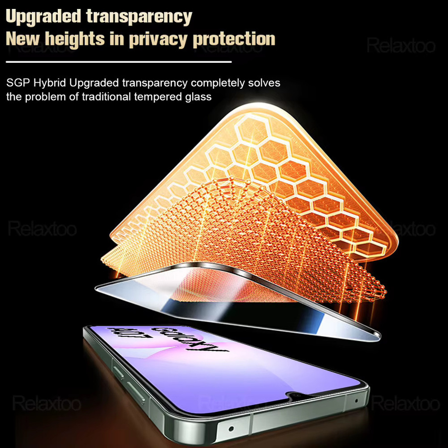 2er-Pack Transparentes Gehärtetes Glas für Samsung Galaxy A07 A06 A05s A05 4G Displayschutzfolie - Bild 4
