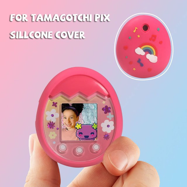 Tamagotchi Pix von Bandai in Rosa/Pink – Virtuelles digitales Haustier von MOJOYCE - Bild 1