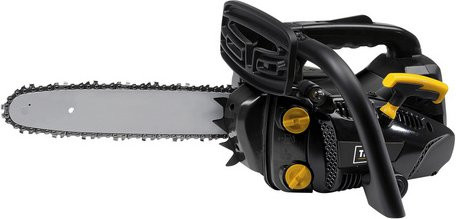 Texas Benzin-Kettensäge XCS 2600 in Schwarz und Gelb mit 0,9 kW und 21 m/s