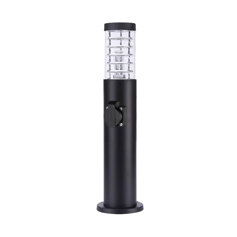 Ynhaw Wasserdichte Aluminium-Stehlampe für den Außenbereich mit E27-Fassung zur Garten- und Landschaftsbeleuchtung - Bild 2