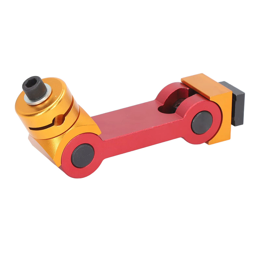 KKMOON CNC-Arbeitsstopp-Lokator verstellbarer Spannstockbegreniter für Fräsmaschinen-Werkstücke mit T-Nut in Rot und Multicolour - Bild 3