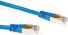 ACT Patchcord SSTP Category 6 PIMF Netzwerkkabel Blau 15 m - Bild 1