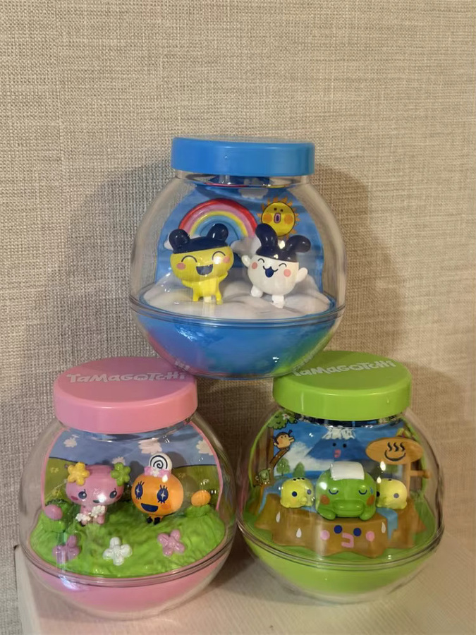 Bandai Tamagotchi Kapsel-Terrarium, Einzelfigur, Memetchi Kuchipatchi - Bild 4