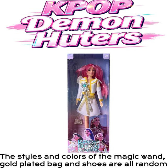 Discover Intime Kpop Dämonenjäger Mira Rumi Zoey, Gelenkige Vinylpuppe, ab 3 Jahren - Bild 1