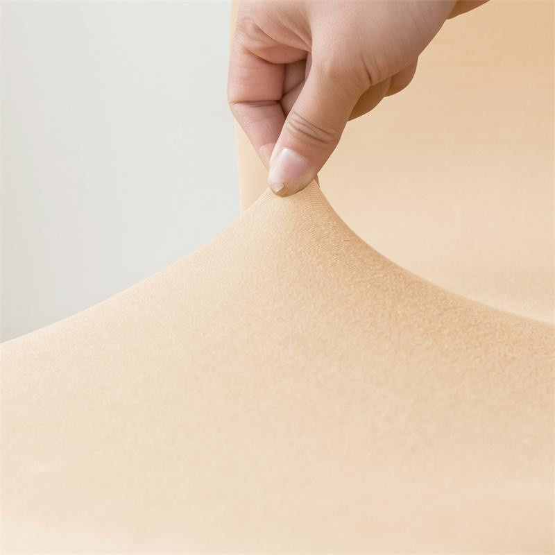 Wasserdichter Stretch-Stuhlbezug für Schalenstühle mit kurzer Rückenlehne, einfarbig, Polyester-Elasthan-Mix - Bild 1
