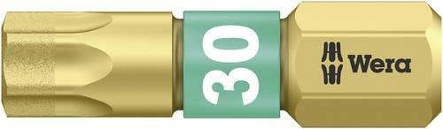 Wera Torx-Bit T 30 BDC TX30X25 aus legiertem Werkzeugstahl mit diamantbeschichteter Oberfläche in Gold, Durchmesser 6,3 mm - Bild 1