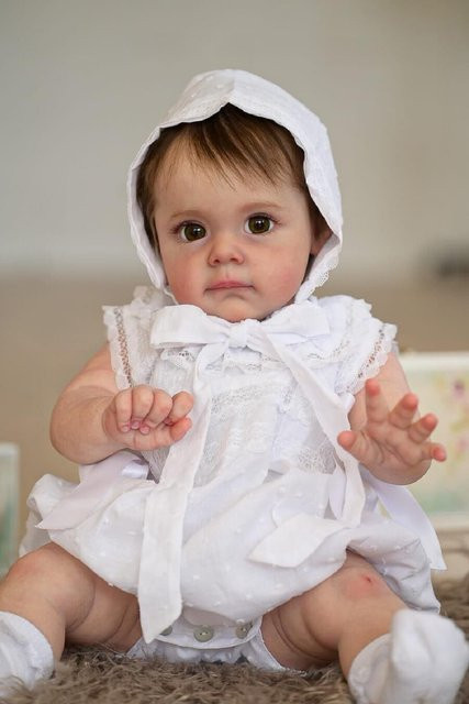 CatDoneca Maggie Baby, wieder geborenes Mädchen, 55cm - Bild 1