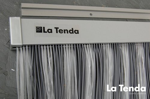 La Tenda Türvorhang Grau B/H: 90 x 210 cm - Bild 1