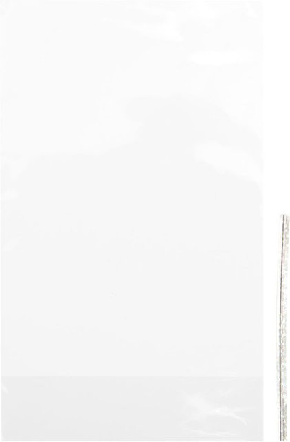 Rico Design Bodenbeutel Transparent mit Verschlusstreifen B: 11,2 cm, T: 10,0 cm, H: 19,2 cm - Bild 1