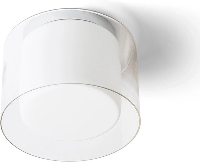 Rendl Deckenleuchte Venice 23 LED Deckenlampe aus Klarglas und Chrom mit IP44 Schutzart - Bild 1