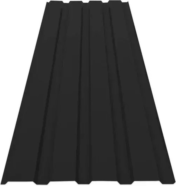 Karat homeliving Trapezblech Profilblech für Wand- und Dachverkleidung Schwarz 15er-Set B/H: 45 x 115 cm Stärke 0,25 mm - Bild 1