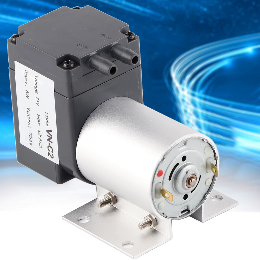 KKMOON Vakuumpumpe Saugpumpe mit Ständer, -72 kPa, 8 W, 12 l/min - Bild 2