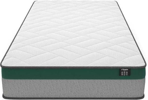 YSMÉE Taschenfederkern Matratze Prestige Weiß H2 Breite: 90 cm, Länge: 190 cm