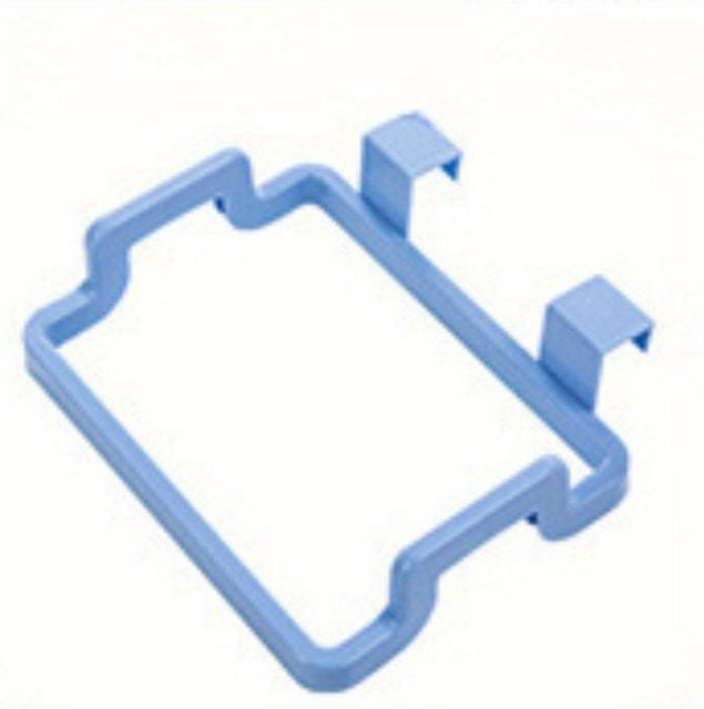 Yiran Furniture Müllbeutelhalter als hängender Küchenorganizer für die Schranktür Rückseite, Blau - Bild 1