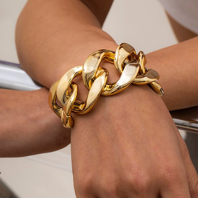 SHIXIN Armband, Gold, ccb Material, Damen - Bild 1
