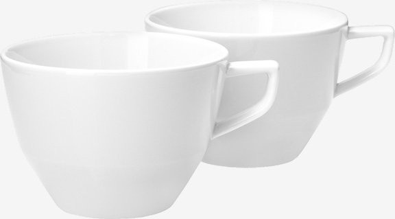 Joop! Tasse Single Cornflower aus Porzellan, 2er Set, Weiß - Bild 1