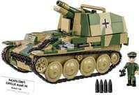 COBI Konstruktionsspielzeug Sd.Kfz. 138/1 Grille Ausf. M Klemmbaustein Zweiter Weltkrieg Maßstab 1:28 - Bild 1