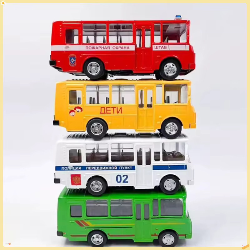MASSDI Sowjetischer Bus PAZ-32053, Automodell, 1:43 Maßstab, Metall - Bild 2