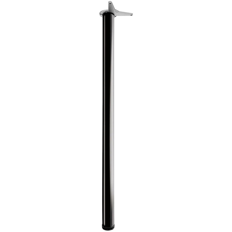 vasalat Set Camar Tischbein höhenverstellbar rund aus Stahl in Schwarz, Höhe: 110,0 - 113,0 cm - Bild 2