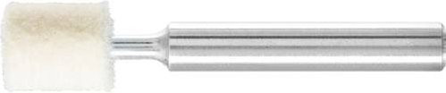 PFERD Filzpolierstifte Zylinderform mittelhart Durchmesser: 10 mm, Schaft-Durchmesser: 6 mm, Farbe: Weiß - Bild 1
