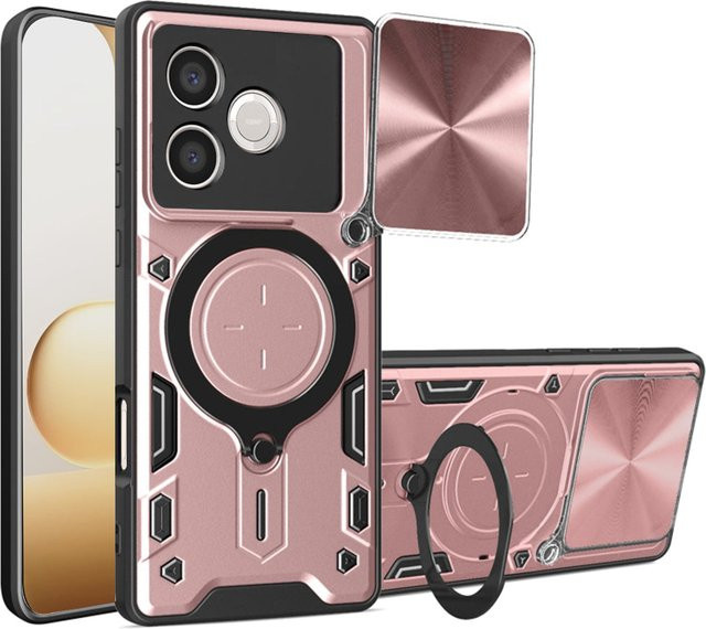 Techsuit CamGuard Pro Schutzhülle für Honor 600 Lite in Roségold - Bild 1