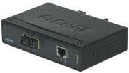 Planet IFT-802T Medienkonverter Ethernet Fast Ethernet 10Base-T 100Base-FX 100Base-TX SC Multi-Mode zu RJ-45 bis zu 2 km 1310 nm in Schwarz und Blau - Bild 1