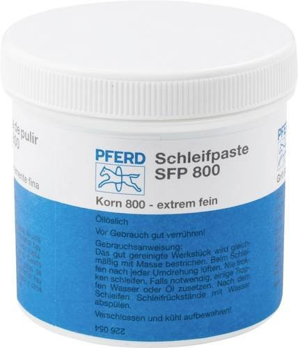 PFERD Schleifpaste SFP 800 Weiß zum Fein- und Einschleifen von Ventilen und Lagern, 250g - Bild 1