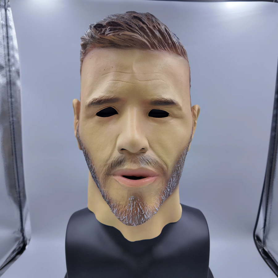 Realistische Latex-Maske Chris Hemsworth, Kopfbedeckung, für Männer - Bild 6