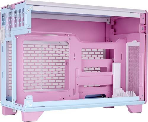 Thermaltake TR100 Mini-Tower Gaming-Gehäuse in Bubblegum Pink - Bild 1